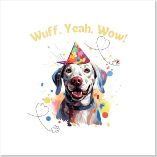 Woofy Adventure - Funny Dog Design Posters and Art